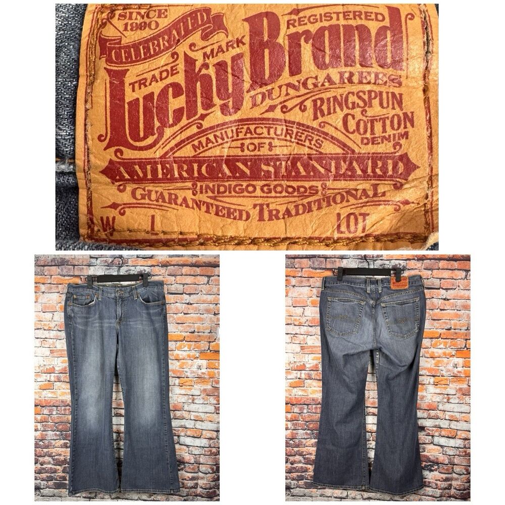 Lucky Brand x Gene Montesano Vintage Sweet N Low Bootcut Women's Jeans 14x32